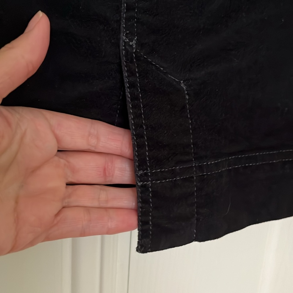 Athleta crushed velvet mini skirt - Picture 3 of 11